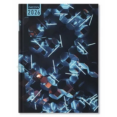 PTR5989PIEE Határidőnapló Period Neon B/5 heti Ice papír 2026