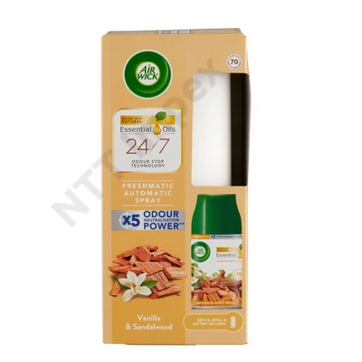 ZLD4403ILAT ARW FRESHMATIC KESZ.+UT 250.ML VANILLA & SANDALWOOD