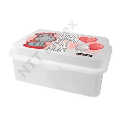 LZC1273PIIS Uzsonnás doboz Lollipop Tiny Hippo 24127363