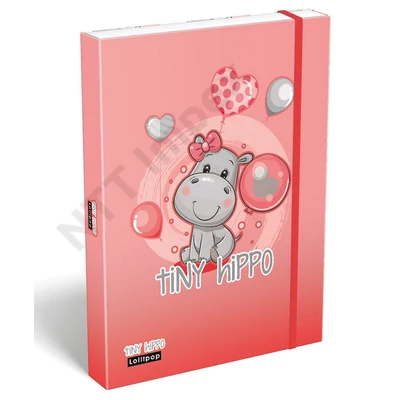 LZC1282PIIS Füzetbox A/4 Lollipop Tiny Hippo 24128263