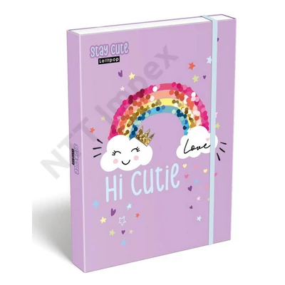 LZC1283PIIS Füzetbox A/4 Lollipop Stay Cute 24128364
