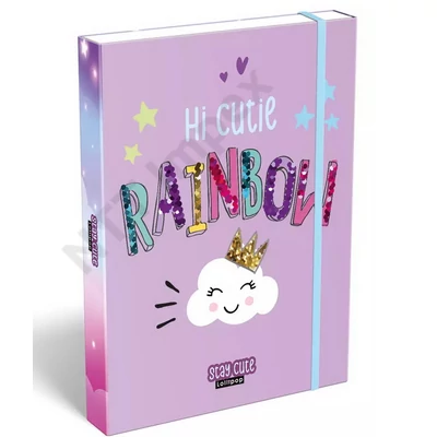 LZC1295PIIS Fűzetbox A/5 Lollipop Stay Cute