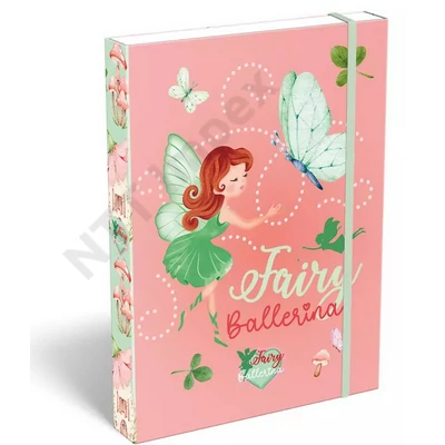 LZC1298PIIS Fűzetbox A/5 Fairy Ballerina Dance