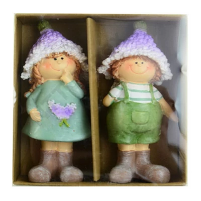 VRT1119LDLK Figyura gyerekek poly 10,9cm s/2 színes LR24-0445