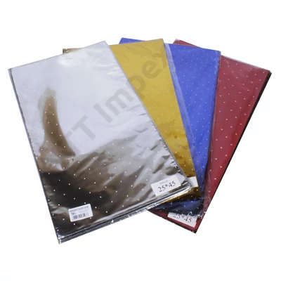 SCL8298DTAL 250x450mm fémgőzölt celofán tasak (50db/cs)