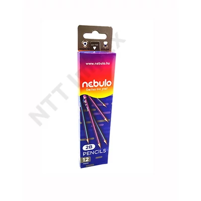 WNR8083PIIS Grafit ceruza 2B, 12db/dob., Nebulo