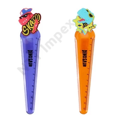 NBT8820PIIS Vonalzó, Dinó mintával, 13 cm, Nebulo