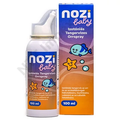 NBT8982PIEE Nozi Baby izotóniás tengervizes orrspray, 100ml