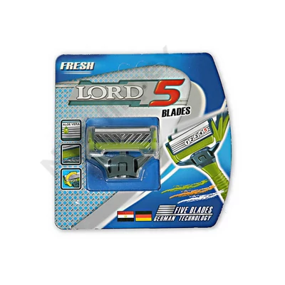 LRD5711DRBR LORD 5 borotvakészülék 5p.1cserefej L5190