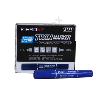 HKS4783PIID AIHAO Két oldalú filctoll 12db/doboz HKS-6785
