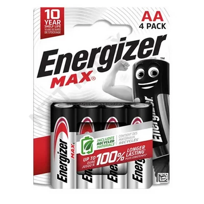 TNT3764VIEL ENERGIZER Max B4 AA ceruza E91 ÚJ 4db-os