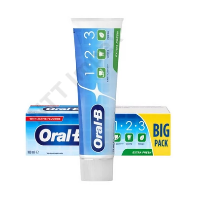 TNT4833DRSZ Oral-B fogkrém 1.2.3. Extra Fresh 100ml