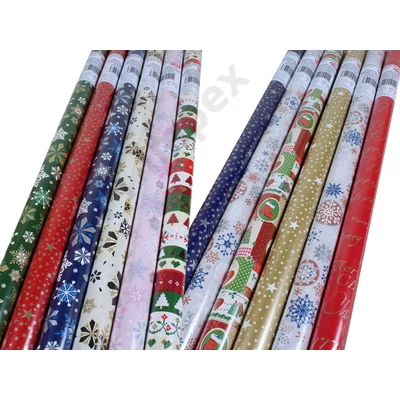 LOS5155CSPP Csomagolópapír karácsonyi