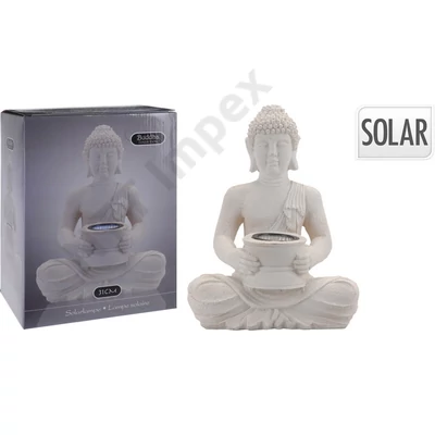 KPM6590HKEE Szolár lámpa Buddha 31cm 95500300