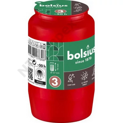 BLS8539GYKG Bolsius P.mécsesbetét RC3 PIR. 20db/cs