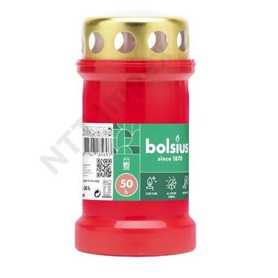 BLS8571GYKG Bolsius P.mécsesbetét NR3L RED 24db/cs