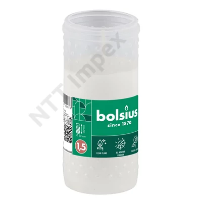 BLS8901GYKG Bolsius P.mécsesbetét RP15 FEH. 35db/cs
