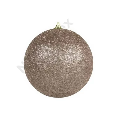 DDK8624LDLK Gömb glitteres műanyag 13,5cm pezsgő 278624