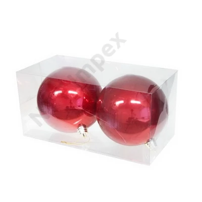 DDK9066LDLK Gömb műanyag 180mm meggypiros S/2 279066