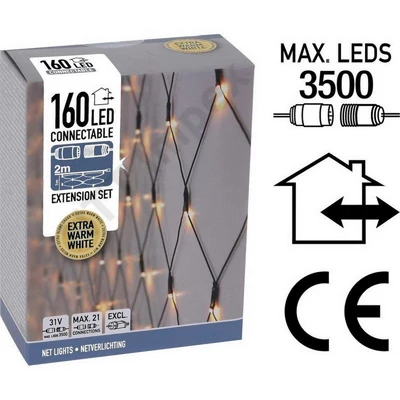 KPM5176LDLK LED FÉNYFÜZÉR HÁLÓ 160LED 2X1M AX8439920