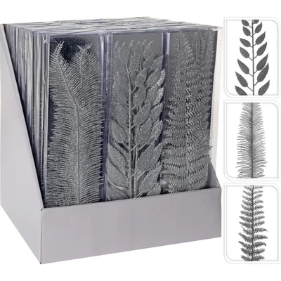 KPM5958LDLK GLITTER DECOR SILVER SET 3PCS CAA710610