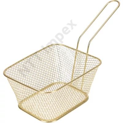 KPM2418FESE Sültkrumpli sütőkosár,14x10x7cm, nyél 10 cm,404001150