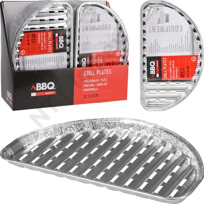 KPM4084FEKK Grilltál, 32x19x1,8cm, 4db/szt. DV5300170