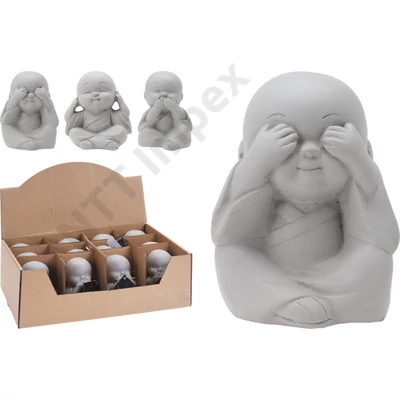 KPM8046LDLK Buddha figura, 8cm, 3 féle 095703400