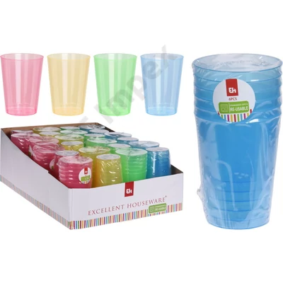 KPM8768HKMU Műa.pohár szett, 280ml, 6db/szt. 178000490
