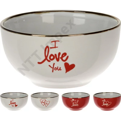 KPM6871FEEK Tál, kőedény, 475ml, 4 féle Q97000570