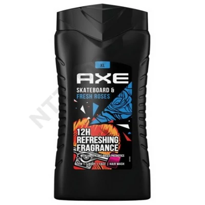 SMR0060DRSP AXE tusfürdő 400ml Skateboard &Fresh Roses