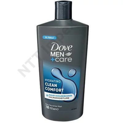 ZLD7523DRTA DOVE TUSFÜRDÕ 700ML MEN+CARE CLEAN COMFORT