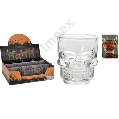 KPM0686HKEE Koponya pálinkás pohár szett, 40ml,12db/dob. CD1002700