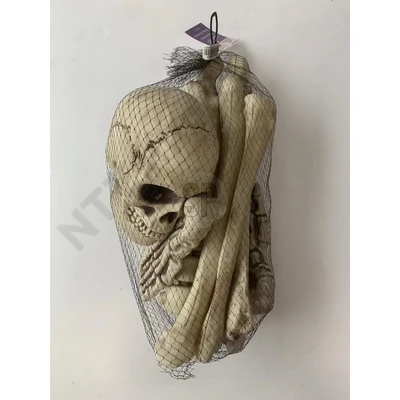 KPM5194LDLK Halloween koponya és csont dísz szett 491662860