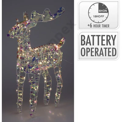 KPM6669LDLK LED-es szivárvány rénszarvas, 60cm AMZ112440