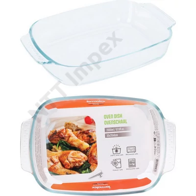 KPM0108FEKK Hőálló sütőtál üveg 2000ml 170490180