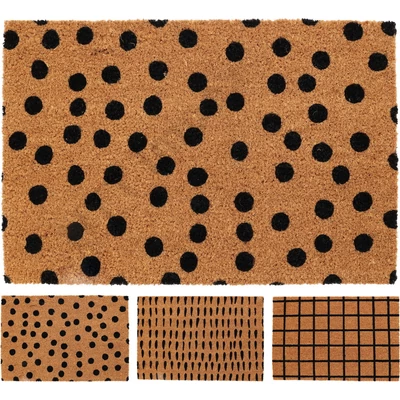 KPM4335HKEE Lábtörlő, kókus zrost, 59x39cm, 3 féle A45500450