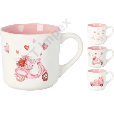 KPM5312FEEK Bögre, porcelán, 350ml, 3 féle Q75900400
