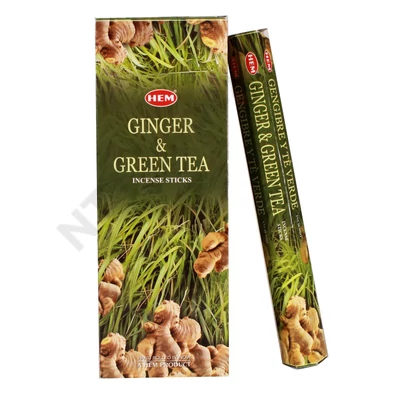 HEM1743FSHD HEM Füstölő 20db x 6 cs/dob. GINGER&GREEN TEA