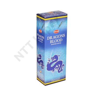 HEM1827FSHD HEM Füstölő 20db x 6 cs/dob. DRAGONS BLOOD BLUE