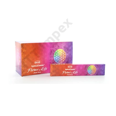 HEM2166FSLD HEM Füstölő 15gr 12 cs/dob. FLOWER OF LIFE