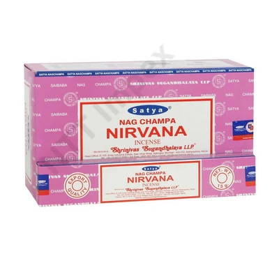 STY0252FSLD Satya Füstölő 12db/dob. Nag Champa NIRVANA 