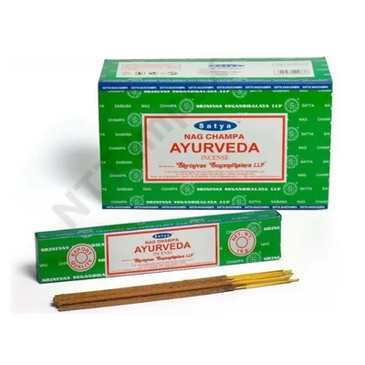 STY0266FSLD Satya Füstölő 12db/dob. Nag Champa AYURVEDA 