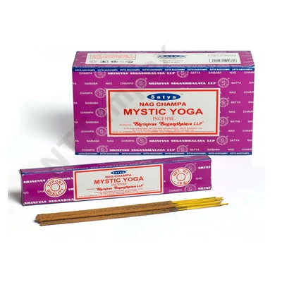 STY0268FSLD Satya Füstölő 12db/dob. Nag Champa MYSTIC YOGA