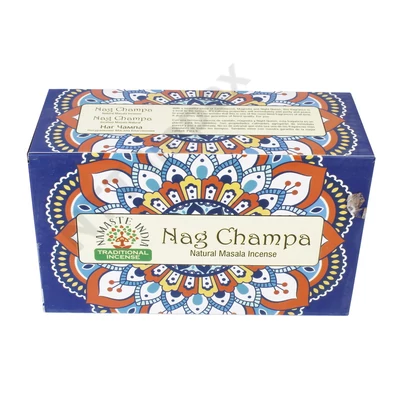 GLD9421FSLD NAMASTE INDIA  Füstölő 15g x 12db/dob. Nag Champa