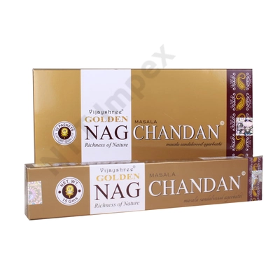 GLD3007FSLD GOLDEN  Füstölő 15g x 12db/dob. Nag Chandan  