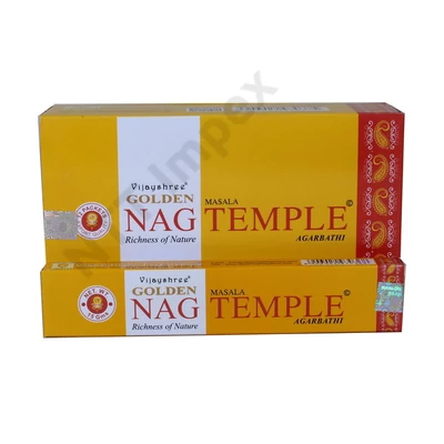 GLD3037FSLD GOLDEN Füstőlő 15g x 12db/dob. NAG MASALA TEMPLE