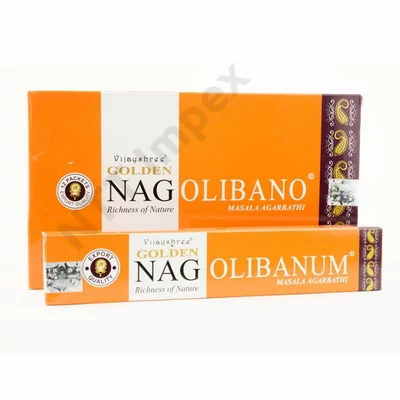 GLD3166FSLD GOLDEN Füstölő 15g x 12db/dob. Nag Olibanum