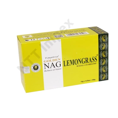 GLD3250FSLD GOLDEN Füstölő 15g x 12db/dob. Nag Lemongrass