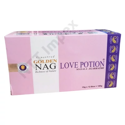 GLD3518FSLD GOLDEN Füstölő 15g x 12db/dob. Nag Love Potion
